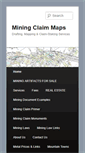 Mobile Screenshot of miningclaimmaps.com