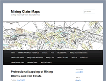 Tablet Screenshot of miningclaimmaps.com